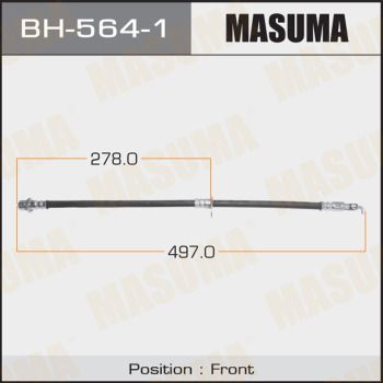 Шланг тормозной Masuma BH5641