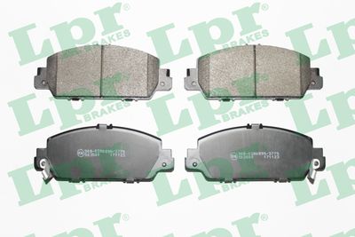 Колодки тормозные дисковые LPR 05P1886