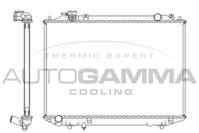 Радиатор системы охлаждения KALE 356200