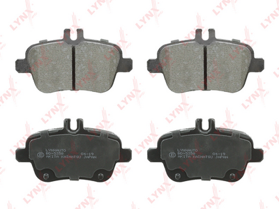Колодки тормозные задние LYNXauto BD5358