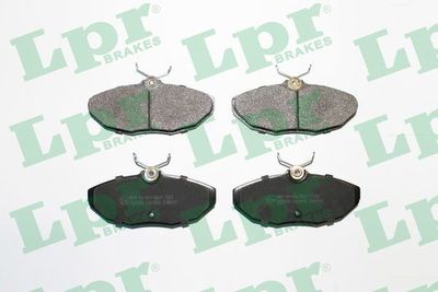 Колодки тормозные задние LPR 05P854