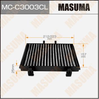 Фильтр салона Masuma MCC3003CL