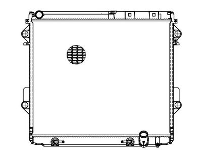 Радиатор охлаждения LUZAR LRC1924