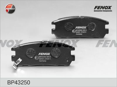 Колодки тормозные дисковые задние FENOX BP43250