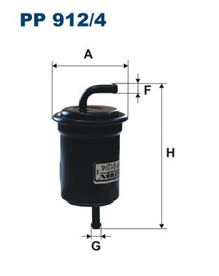 Фильтр топливный FILTRON PP9124