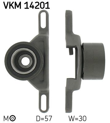 Ролик натяжителя ремня ГРМ SKF VKM14201