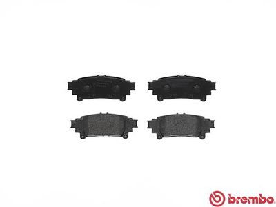 Колодки тормозные задние BREMBO P83132