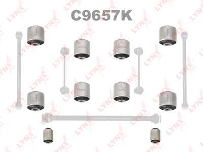 Комплект сайлентблоков LYNXauto C9657K