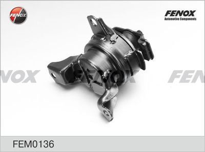 Опора двигателя задняя левая FENOX FEM0136