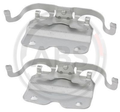 Комплект монтажный тормозных колодок MasterKit 77AA056