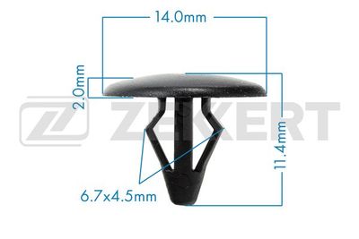 Клипса крепежная LEX WW11605