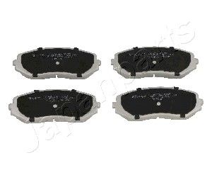 Колодки тормозные дисковые передние JAPANPARTS PA802AF