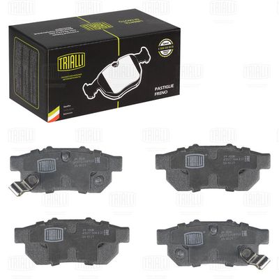 Колодки тормозные дисковые задние TRIALLI PF4036