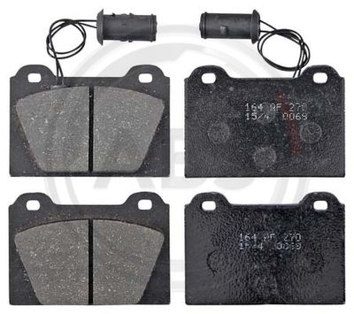 Колодки тормозные задние TSN 224