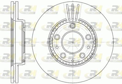 Диск тормозной ROADHOUSE 667310