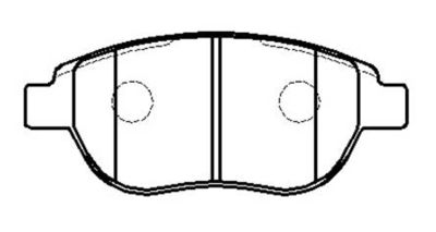Колодки тормозные дисковые HSB HP9602