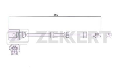 Датчик износа тормозных колодок Zekkert BS8044