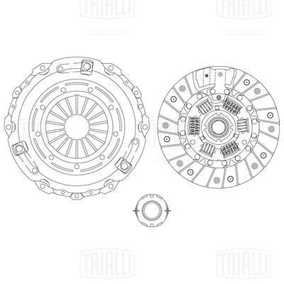 Сцепление в сборе TRIALLI FR2703