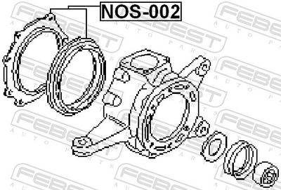 Сальник NISSAN 4057901J00