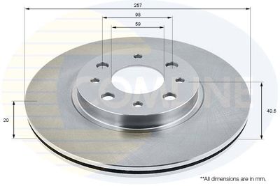 Диск тормозной передний вентилируемый ALLIED NIPPON ADC1803V