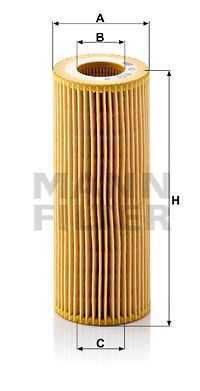 Фильтр масляный MANN-FILTER HU722X