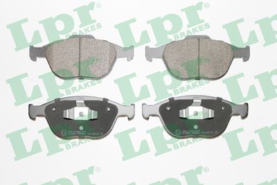 Колодки тормозные передние LPR 05P906