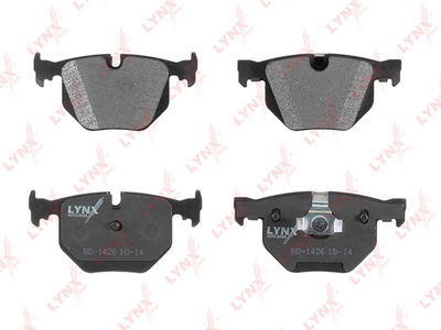Колодки тормозные дисковые задние LYNXauto BD1426
