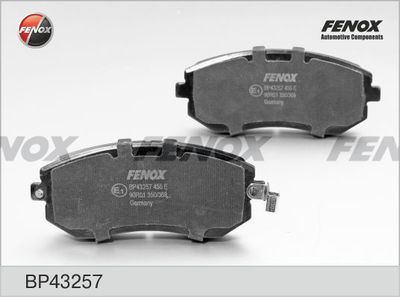 Колодки тормозные передние FENOX BP43257