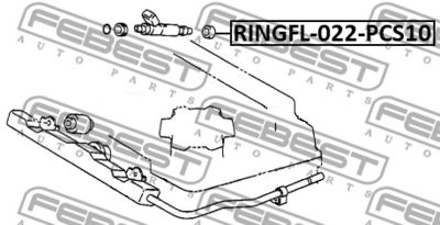 Сальник TOYOTA 2329122010