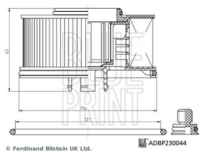 Фильтр топливный Hyundai/Kia 31920P2900