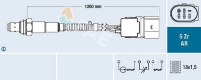 Лямбда-зонд FAE 75097
