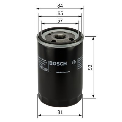 Фильтр масляный BOSCH 0986452036