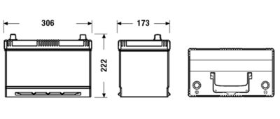 Аккумулятор EXIDE EB955