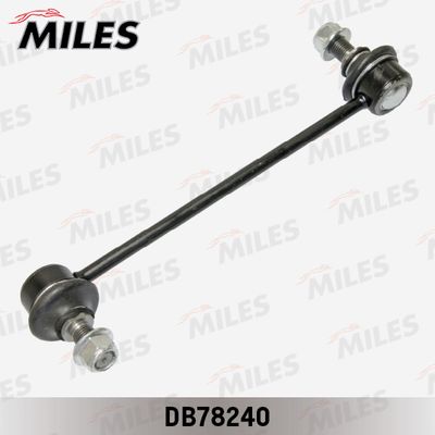 Тяга стабилизатора переднего левая Miles DB78240