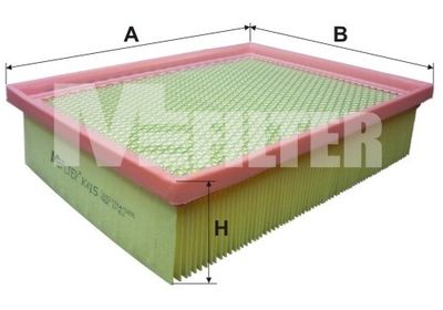 Фильтр воздушный M-Filter K415