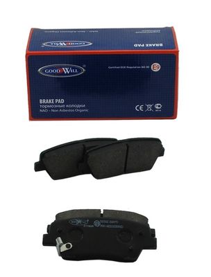 Колодки тормозные задние SANGSIN GP1247