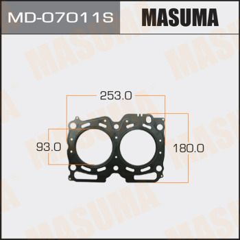 Прокладка ГБЦ Masuma MD07011S