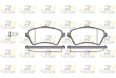 Колодки тормозные дисковые ROADHOUSE 282200