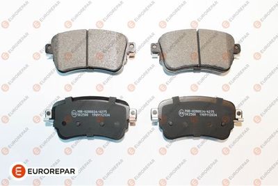 Колодки тормозные дисковые EUROREPAR 1675991880