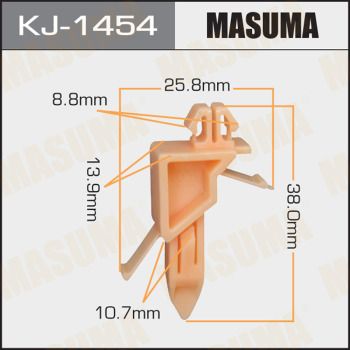 Клипса крепления Masuma KJ1454
