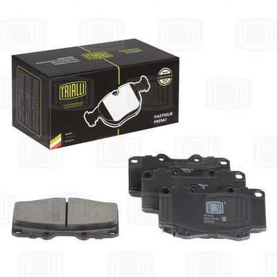 Колодки тормозные дисковые передние TRIALLI PF1935