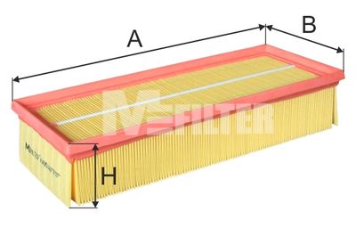 Фильтр воздушный M-Filter K495