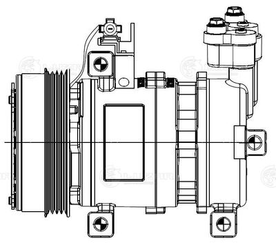 Компрессор кондиционера LUZAR LCAC2212