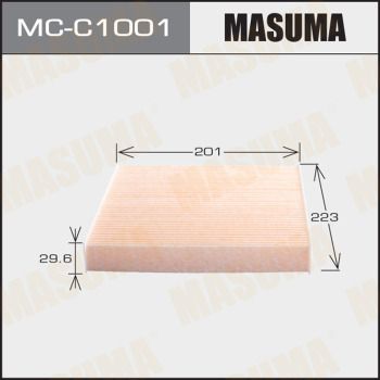 Фильтр салона Masuma MCC1001