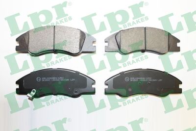 Колодки тормозные дисковые LPR 05P1349