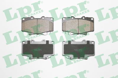 Колодки тормозные передние LPR 05P537