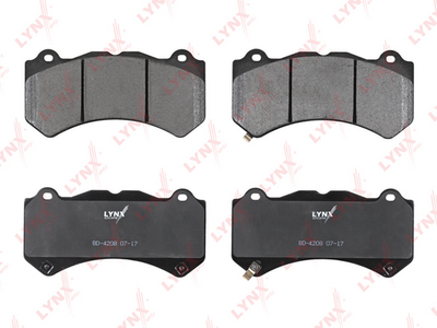 Колодки тормозные передние LYNXauto BD4208