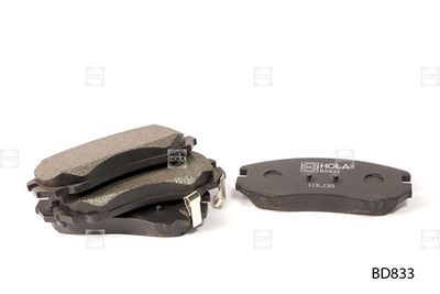 Колодки тормозные дисковые передние HOLA BD833