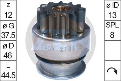 Бендикс стартера ERA ZN1567