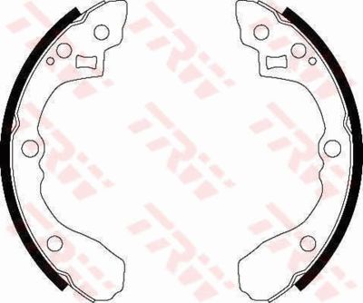 Колодки тормозные задние барабанные TRW GS8439